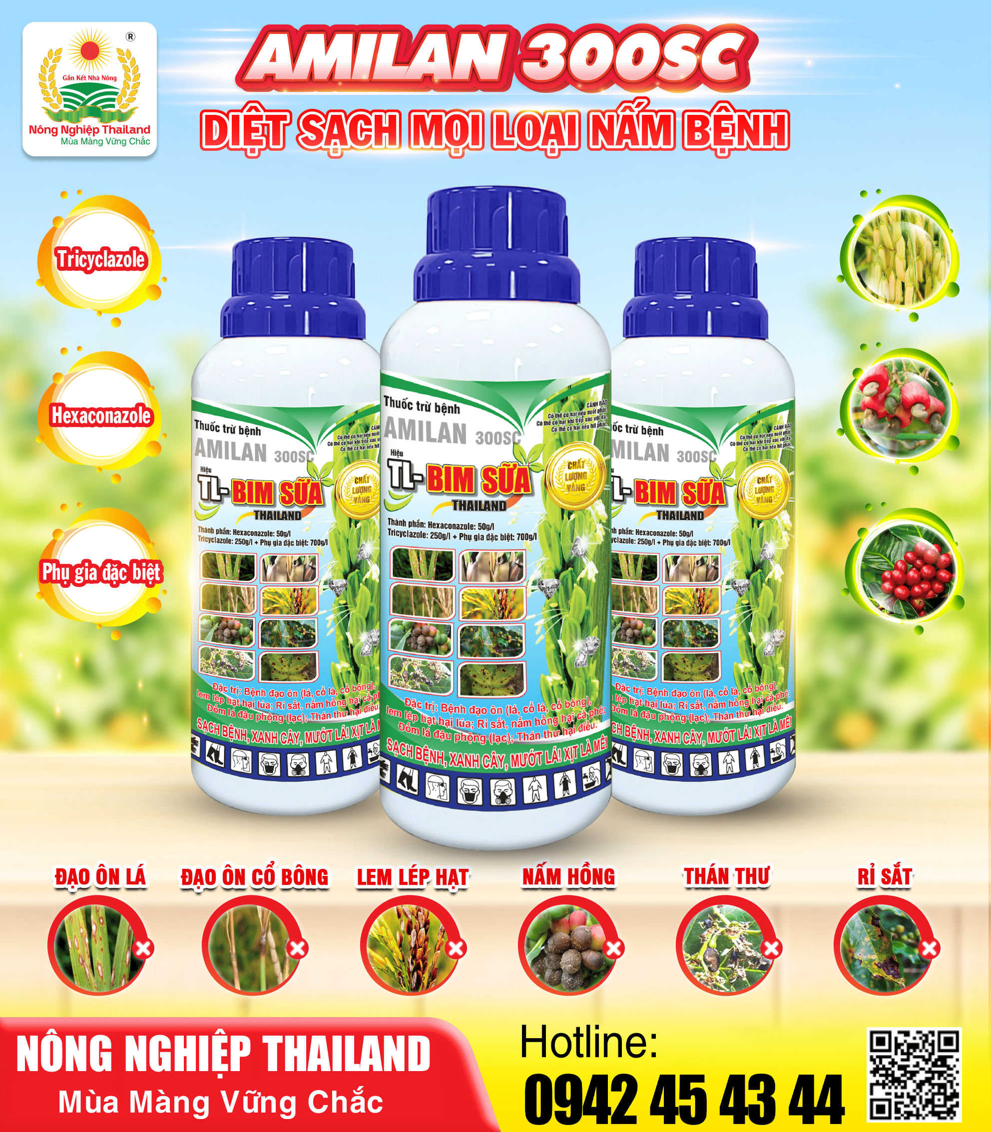 THUỐC TRỪ BỆNH AMILAN 300SC - Ảnh 3