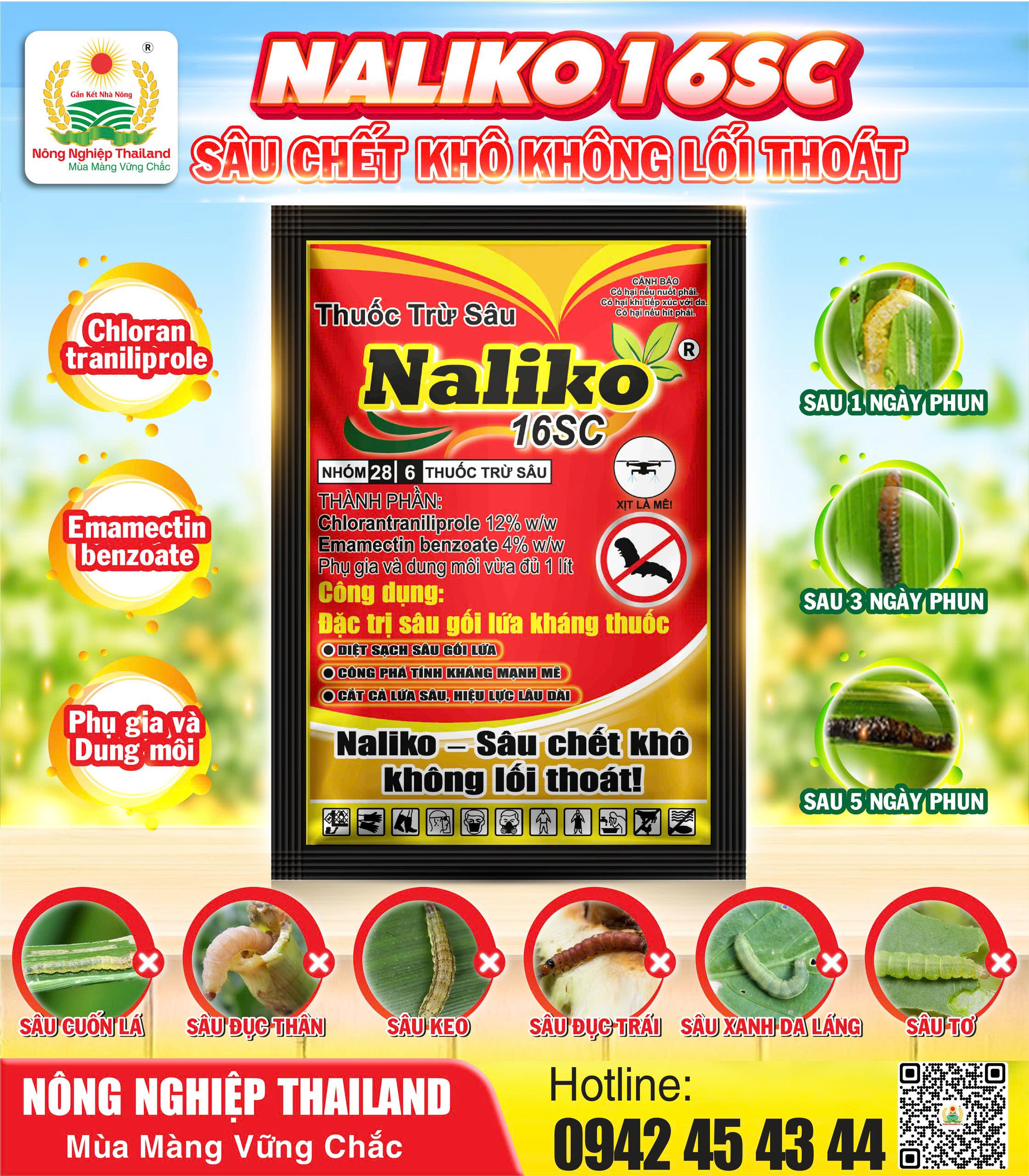 THUỐC TRỪ SÂU NALIKO 16SC - Ảnh 4