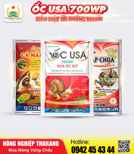 Ốc USA 700WP diệt ốc nhanh chóng sau 15-20 phút