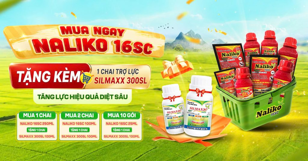 Mua Naliko 16SC Tặng Ngay Trợ Lực Silmaxx: Ưu Đãi Chấn Động Vụ Hè Thu Tại Nông Nghiệp Thailand