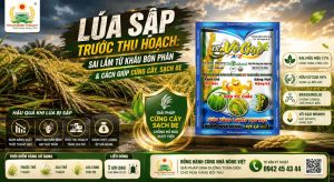 Lúa Sập Trước Thu Hoạch: Sai Lầm Từ Khâu Bón Phân & Cách Giúp Cứng Cây, Sạch Bẹ